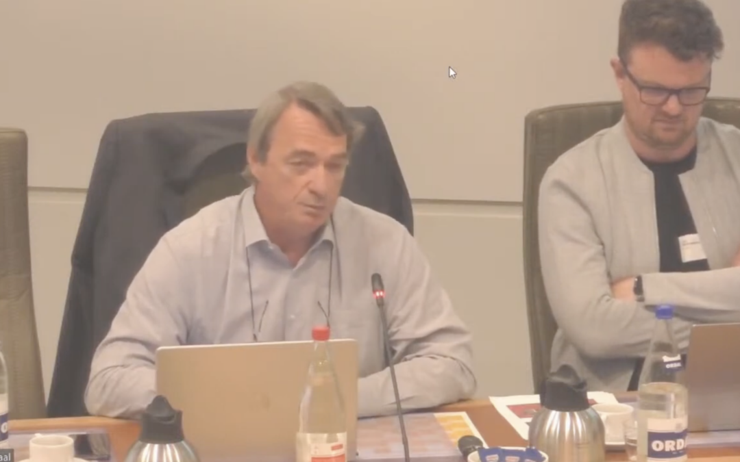 SRV aan het woord tijdens hoorzitting over een efficiënte opschaling naar een slimme regio Vlaanderen